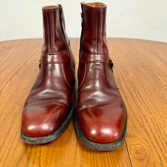 Breather Wright Other - Vtg Breather Wright Arch Preserver Brown Buckle Boots, Men's Size 9.5